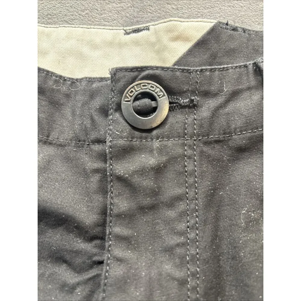 VOLCOM mens Black Modern Stretch Shorts 8